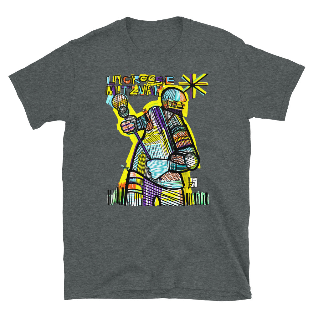Lacrosse Mitzvah – Lebo Short-Sleeve Unisex T-Shirt